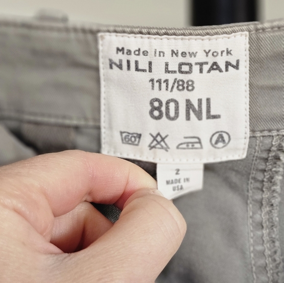 Nili Lotan Women's Cropped Military Pant - Picture 9 of 12